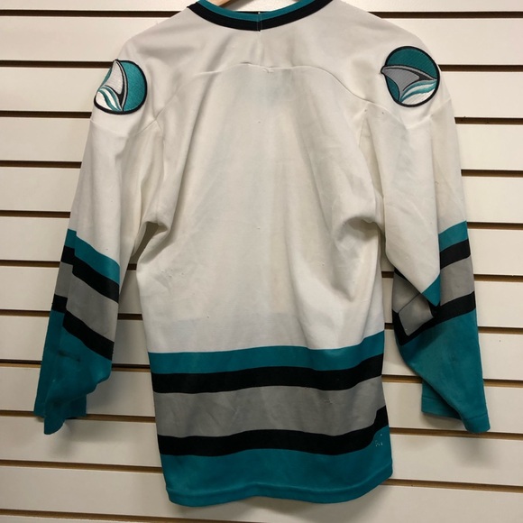 Vintage San Jose Sharks Hockey Jersey size small - Picture 6 of 9